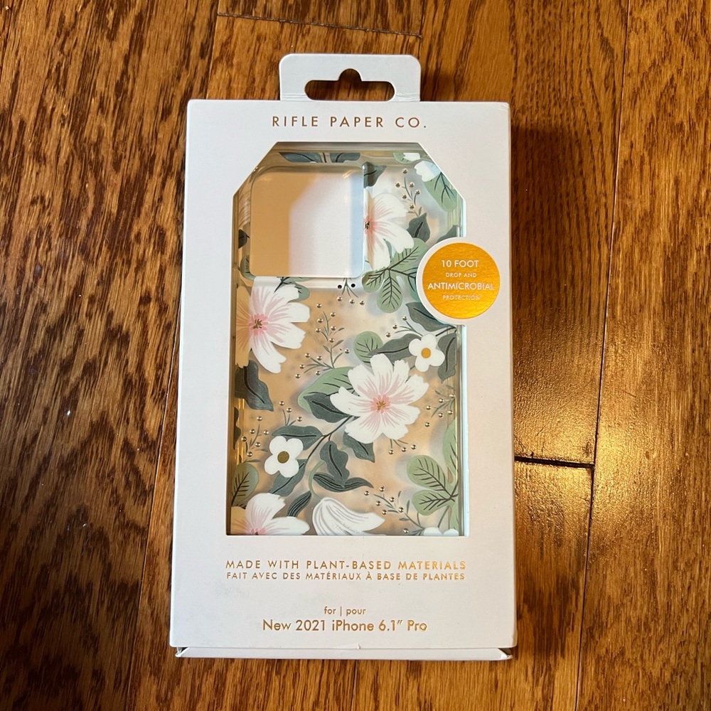 Rifle Paper Co. Hard Designer Case for Apple iPhone 13 Pro - Willow